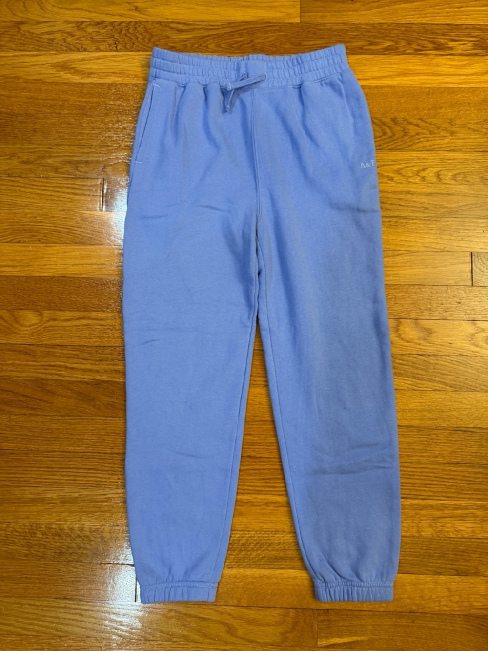 Abercrombie Kids A&F Essentials Jogger Sweatpants Light Purple/Blue - Size 11/12